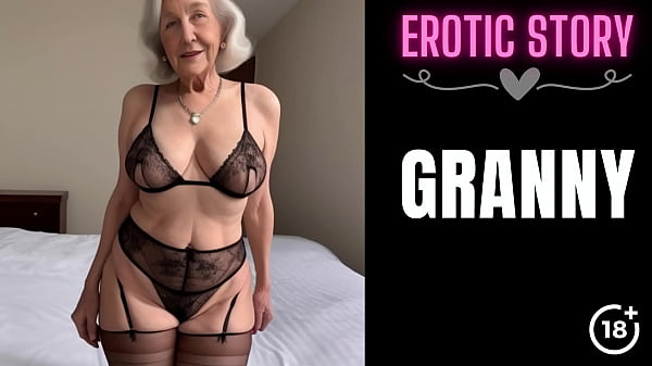 [Historia babci] Hory GILF, opiekunka i creampie