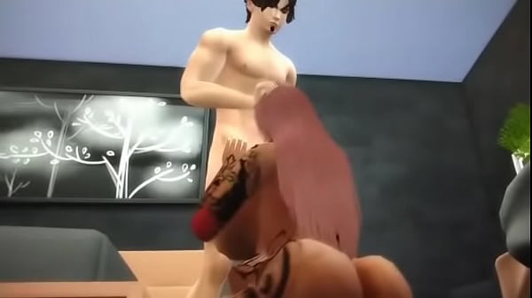 The Sims 4 Macocha Milo obciąga niechlujnie przed pracą