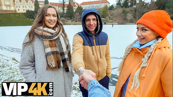 SWAP4K. Niedzielny spacer zakończył się posiadaniem gorącej dziewczyny w naszym łóżku, to był jej pierwszy trójkąt