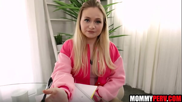 Stepmom taking care of nervous stepson & stepdaughter