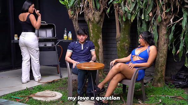 Shhh, quiet! – MILF fucks her daughter’s boyfriend behind her back – Big Jackson & Lina Henao