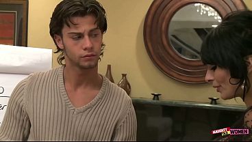 Mature slut lets her man titty fuck her before bouncing on his cock cowgirl style